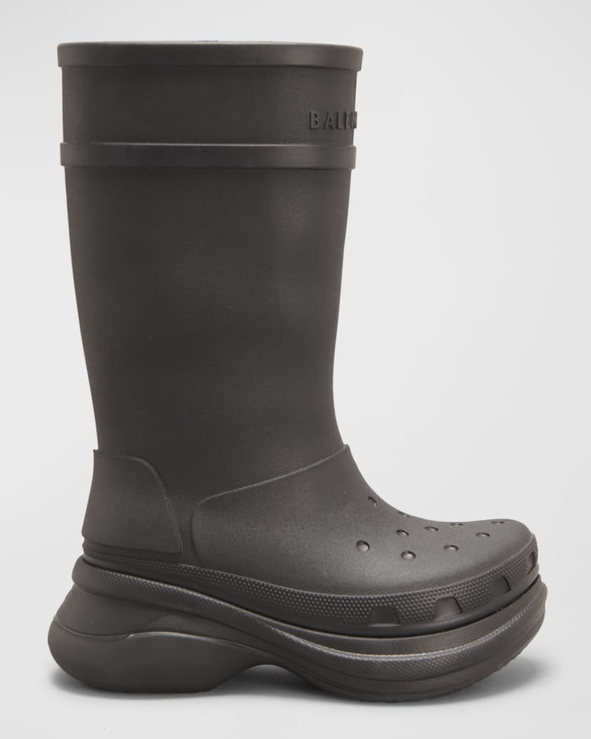 Do Legeme bestille Balenciaga x Croc Rubber Rain Boots | Neiman Marcus