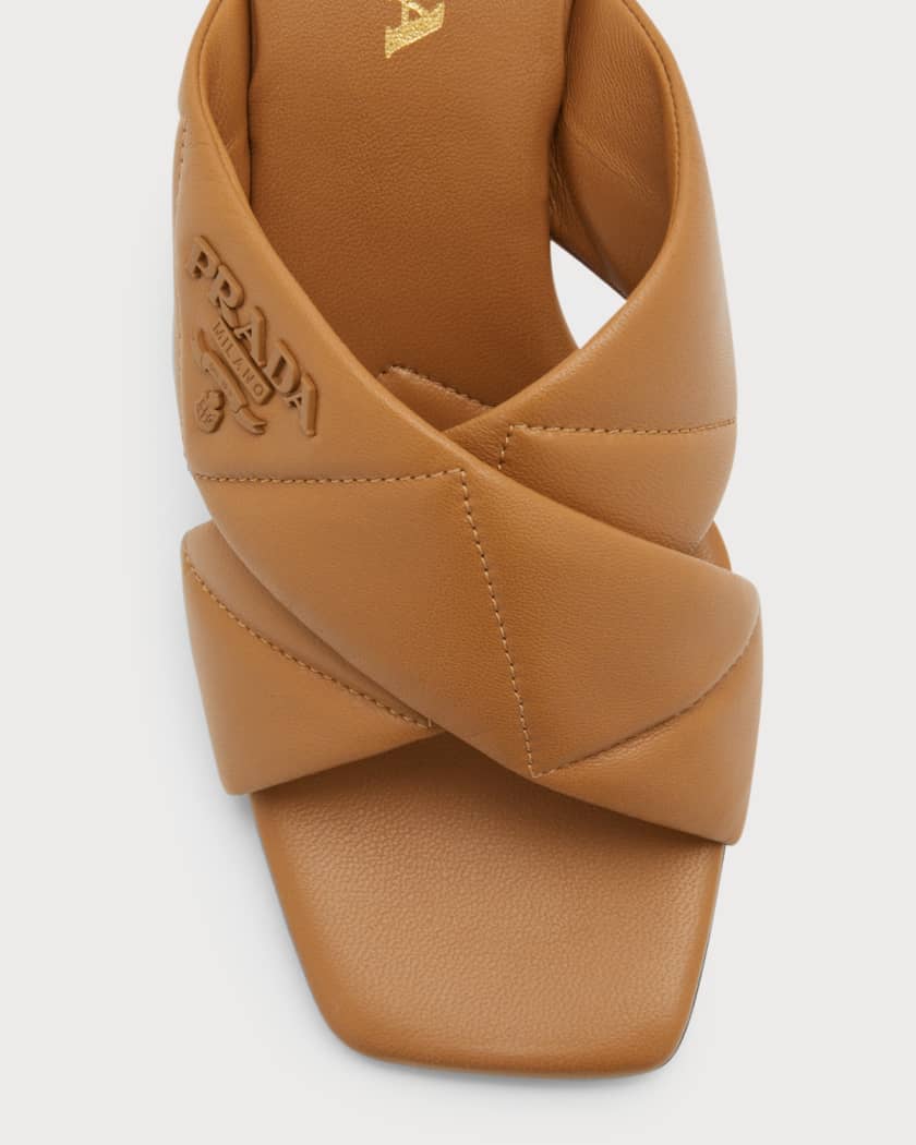 Prada criss cross sandals 2025