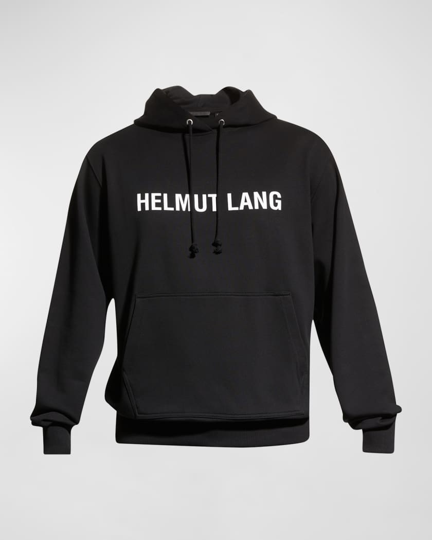 Helmut Lang Men's Core Logo Pullover Hoodie