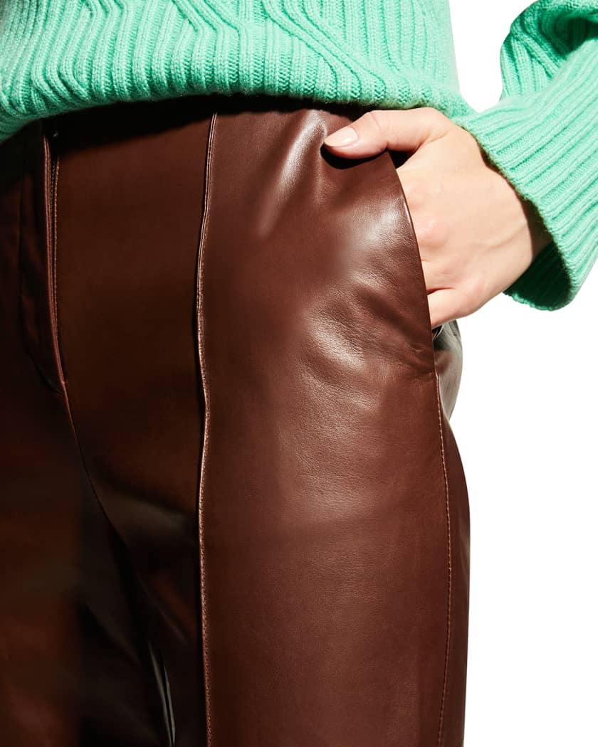 Armani leather pants clearance
