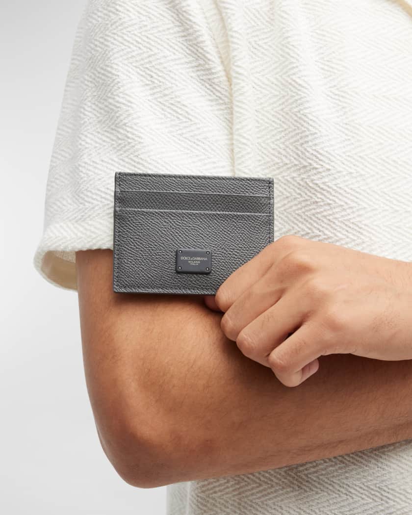 Dolce and gabbana on sale card holder mens