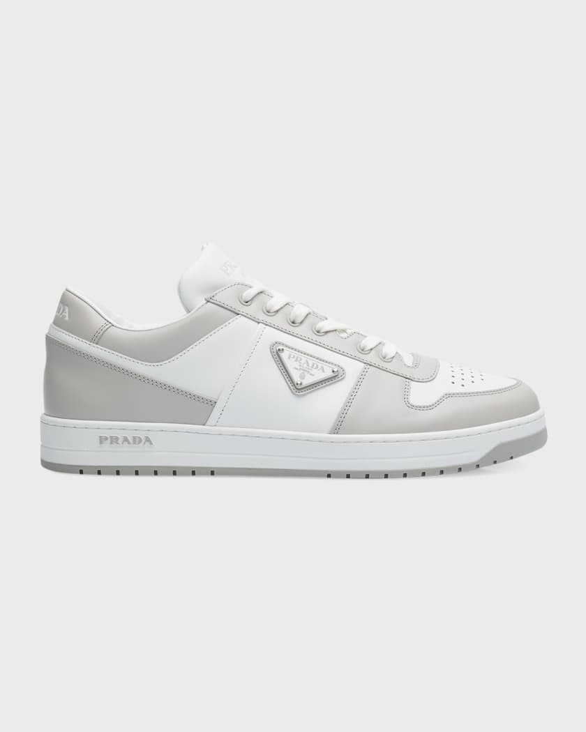 Prada white sneakers mens shop