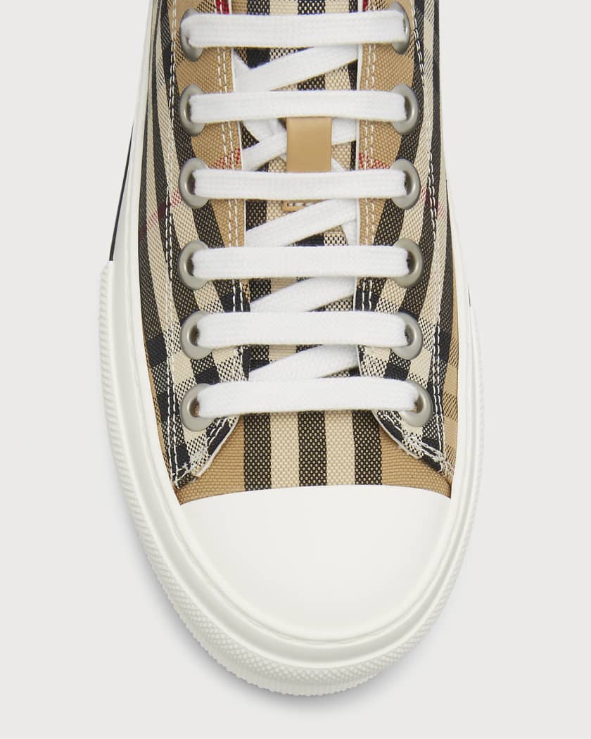 Jack Check Low-Top Sneakers