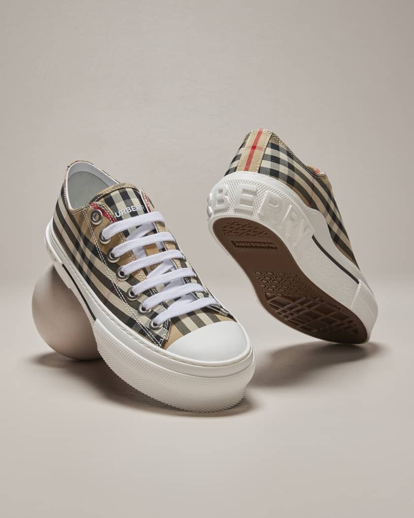 Burberry Vintage Check Low Sneakers