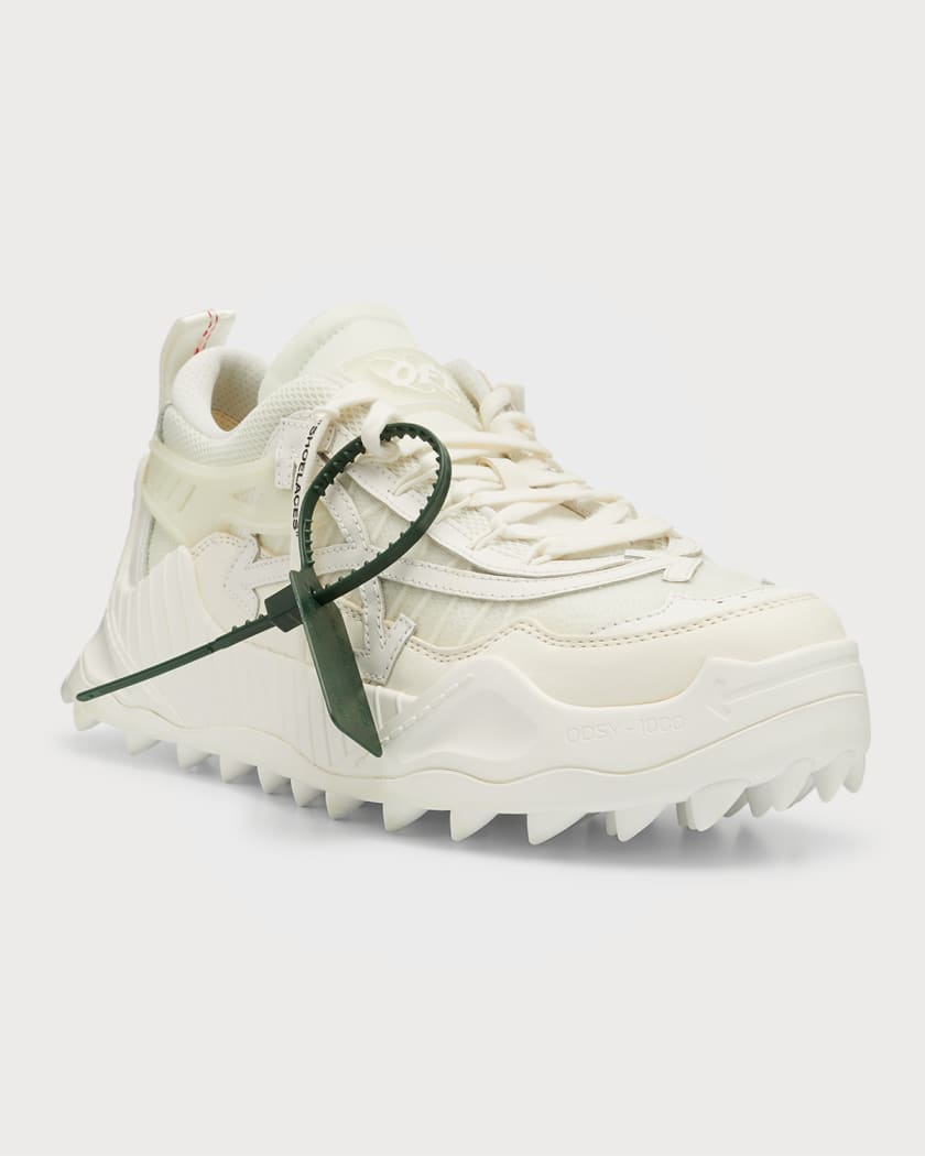 Off-White Men's Odsy 1000 Arrow Trainer Sneakers, Men's, 7D, Sneakers & Trainers Sneakers