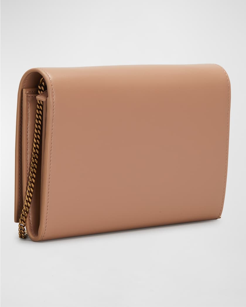 Saint Laurent Smooth Leather Credit Card Case - Vintage Brown – Kith