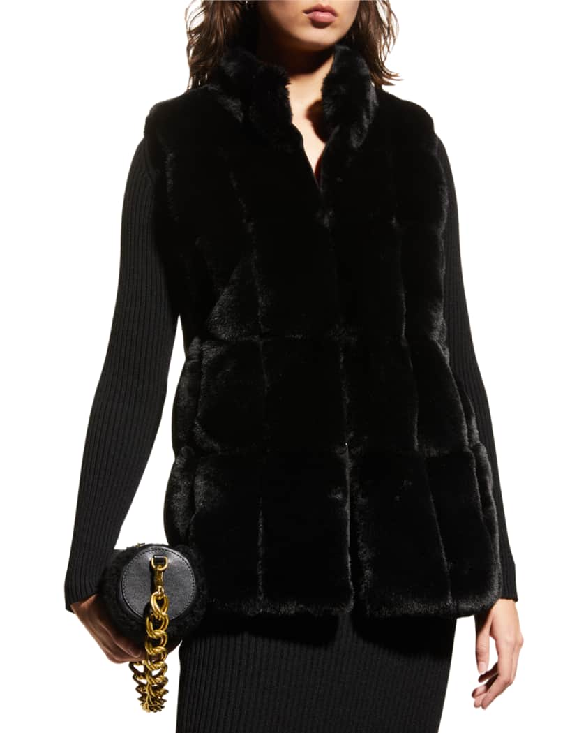 Neiman marcus fur vest