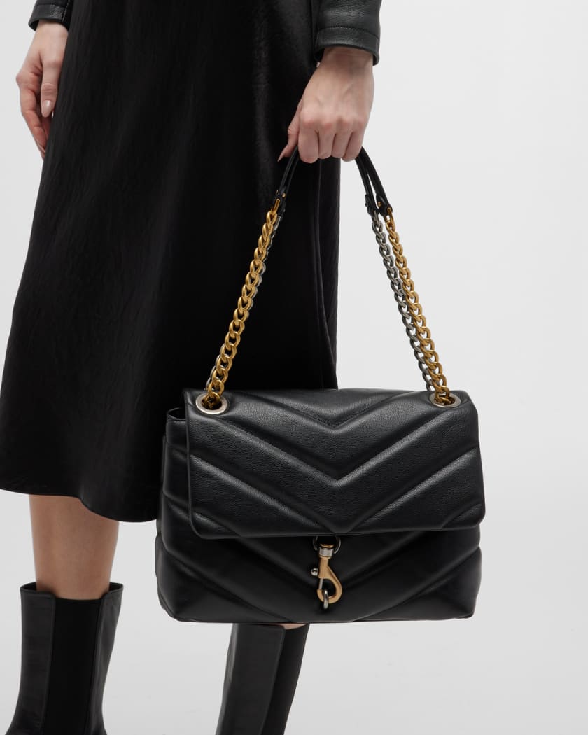 Rebecca Minkoff Women's Chain Quilt Leather Shoulder Bag