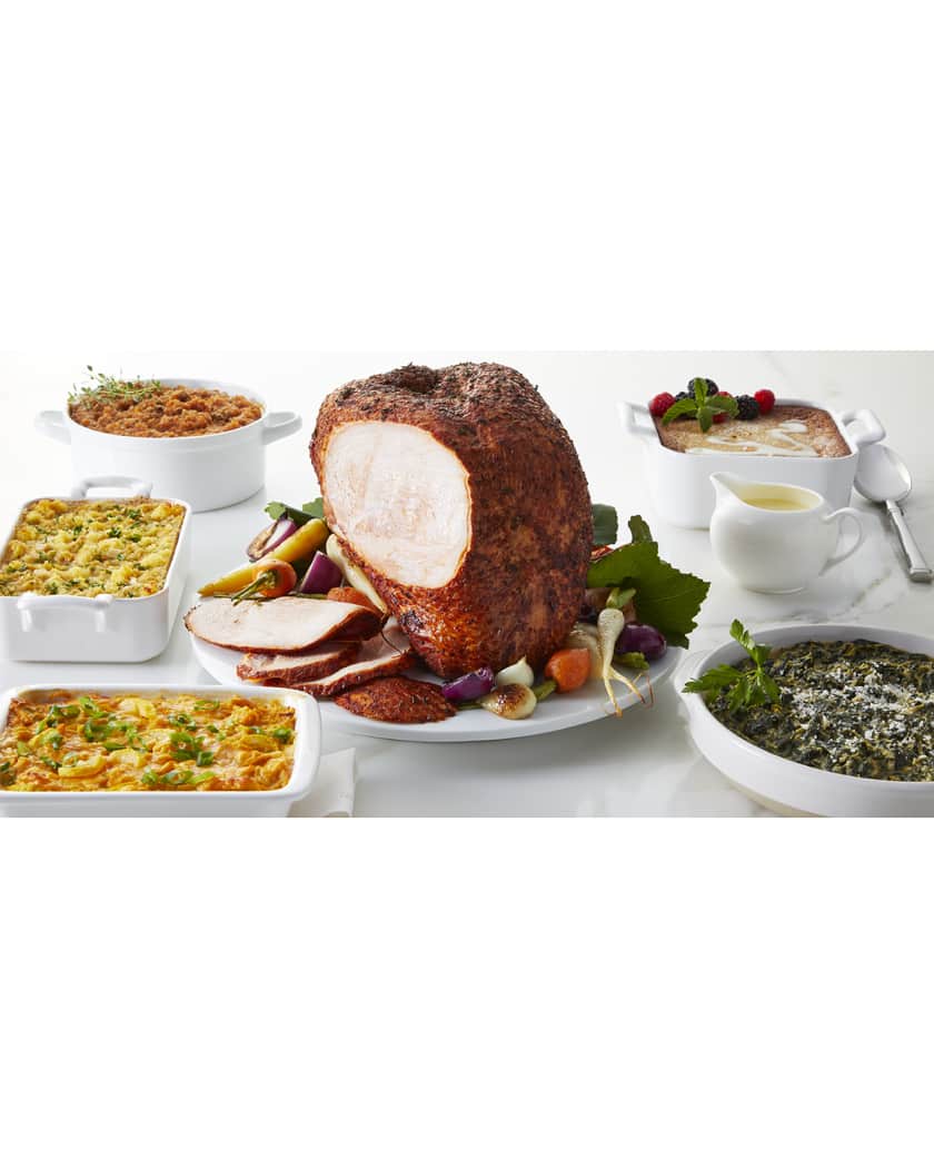 Cajun-Smoked Turkey Breast Dinner, Serves 8