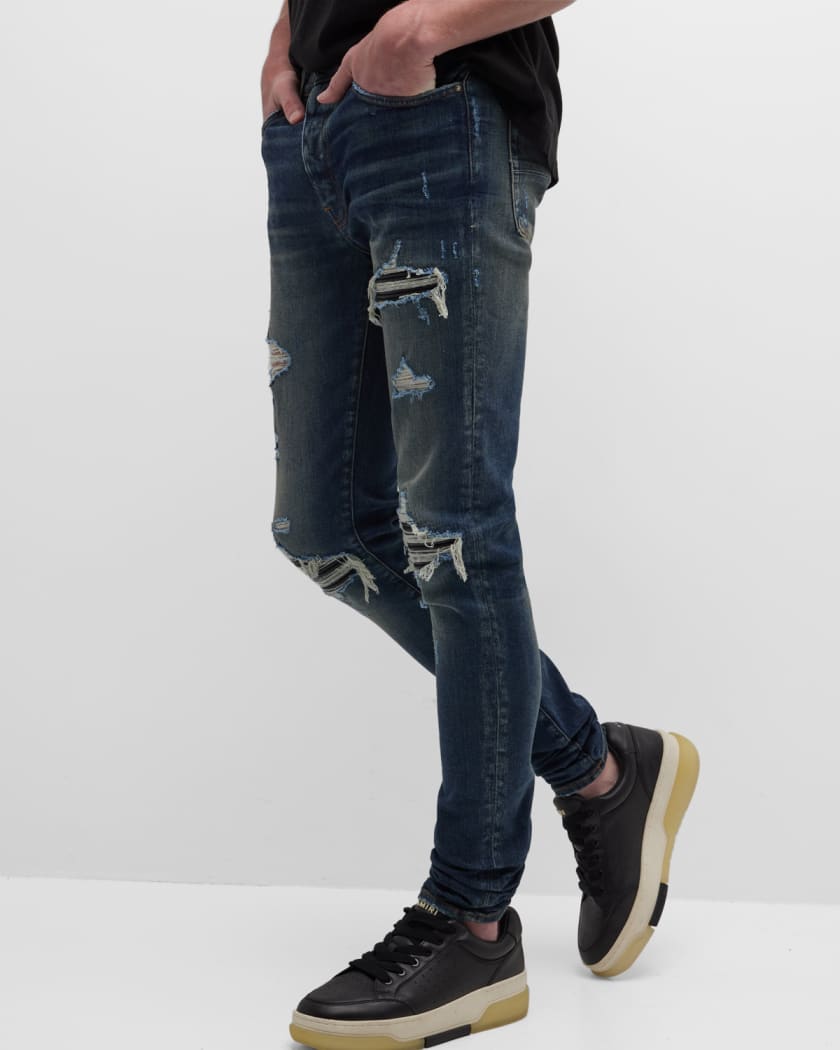 Men's MX1 Destroyed Skinny Jeans