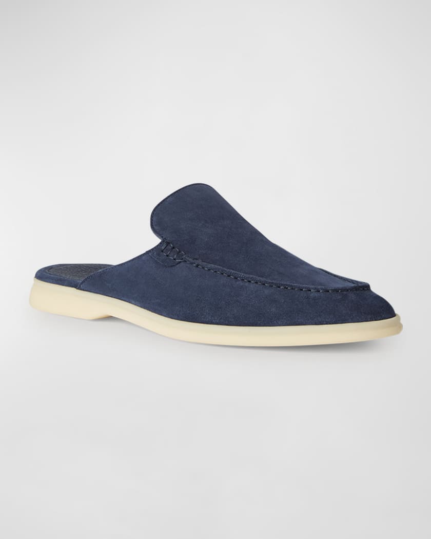 Mens suede mules shop