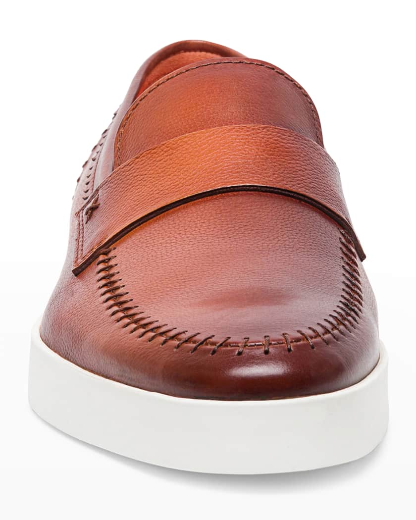 santoni pace slip on