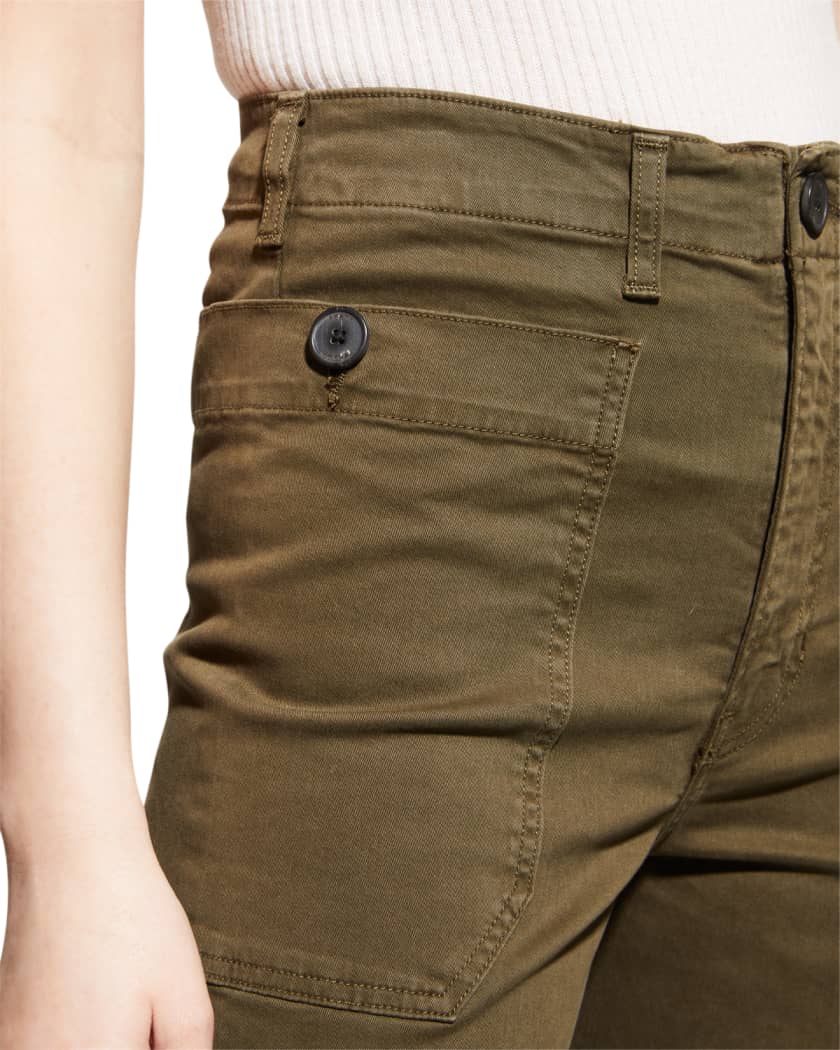 FRAME Oversized Pocket Utility Pants