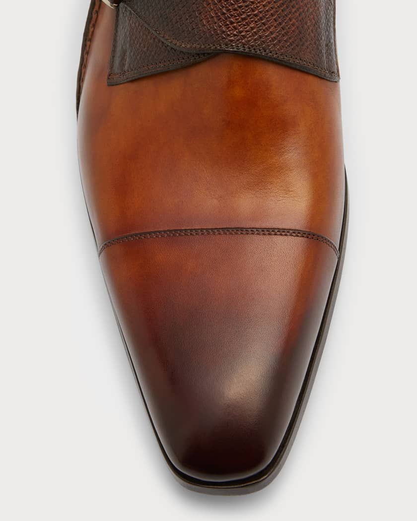 Men s Ondara II Double Monk Strap Leather Loafers