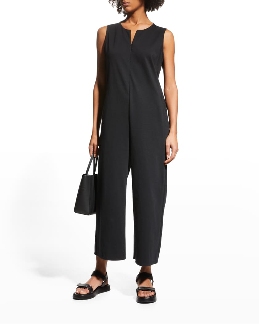 Eileen fisher crop jumpsuit