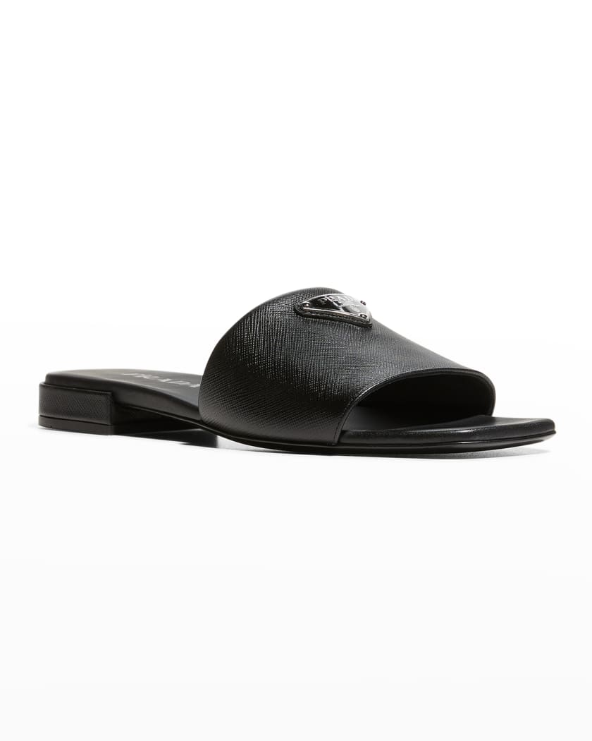 Slide with Gancini heel, Sandals & Espadrilles