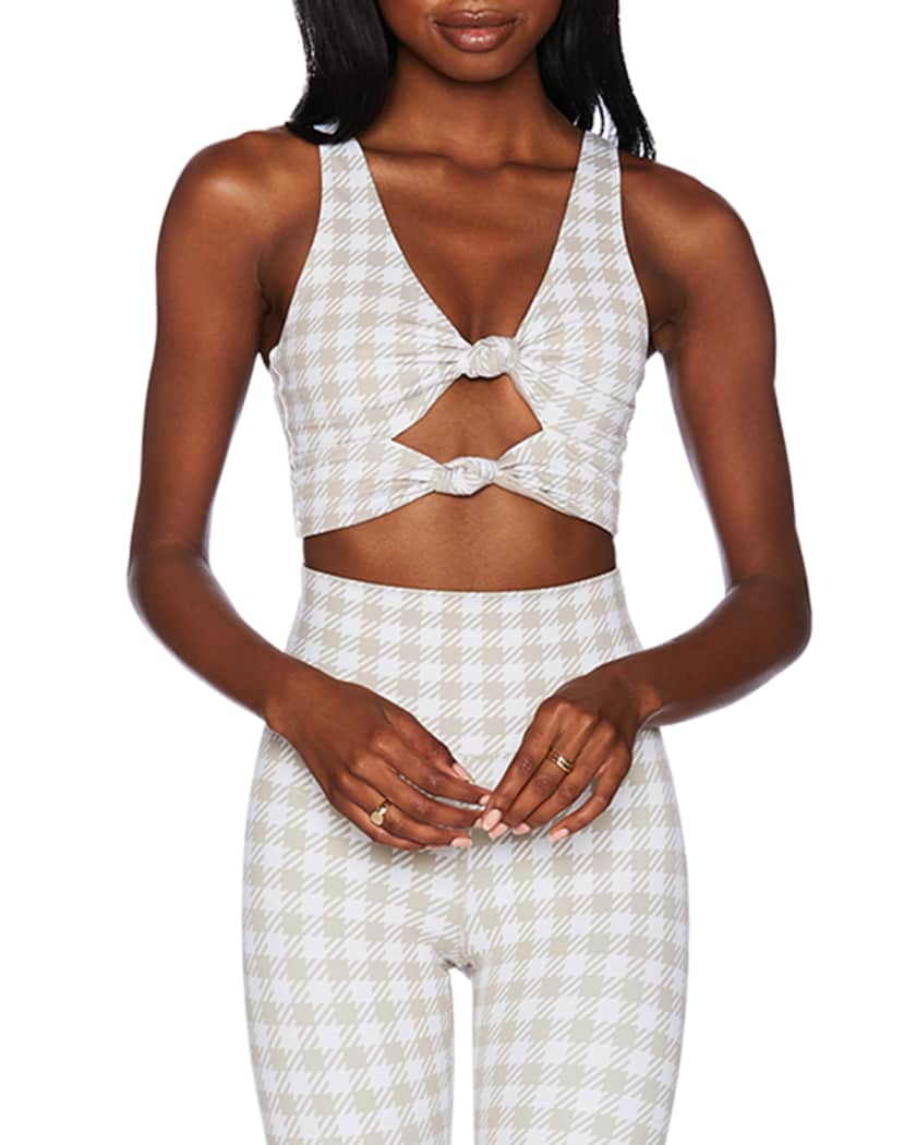 Beach Riot Bowie Cutout Sports Bra Top Neiman Marcus