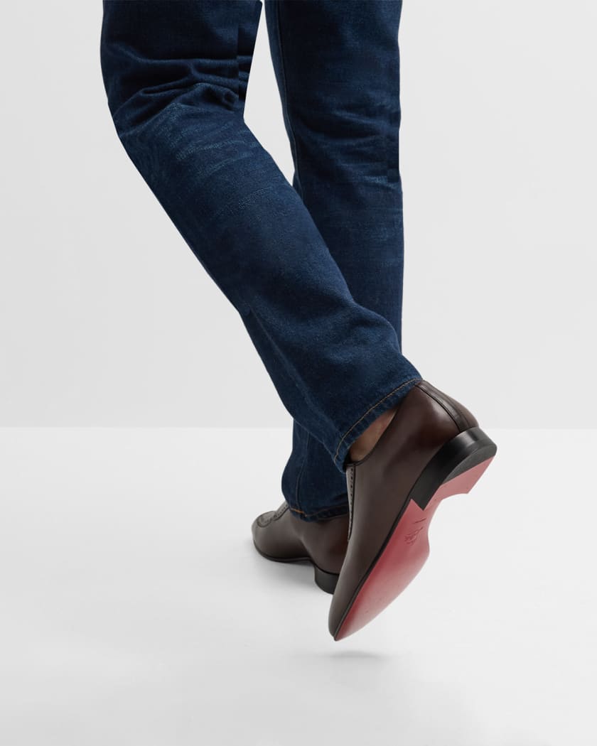 Men s Lafitte On Flat Leather Loafers