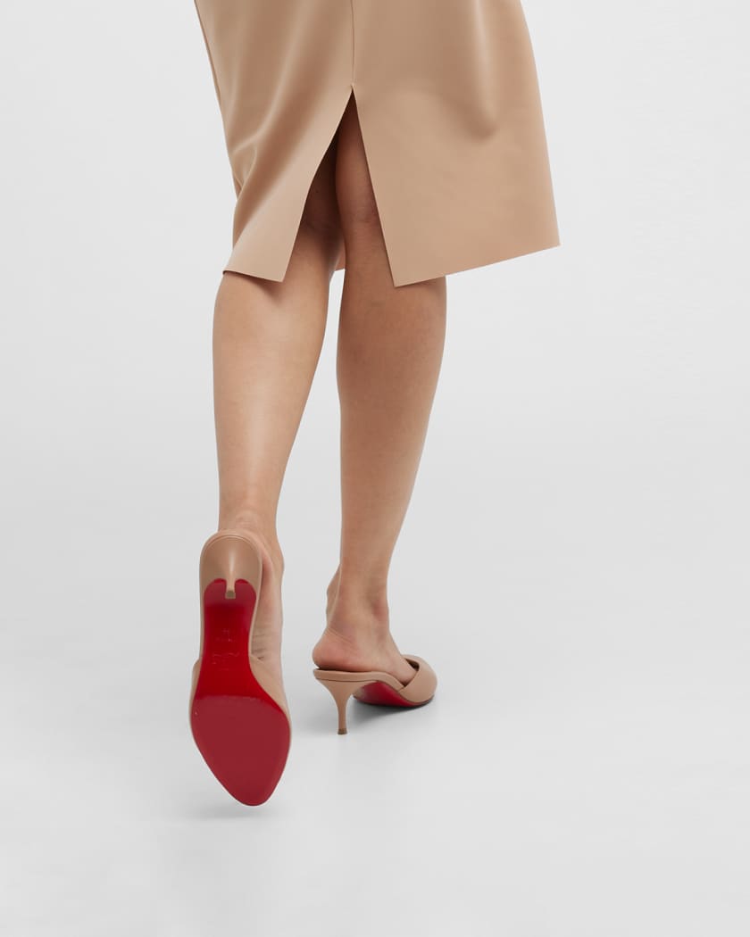 christian louboutin dolly mules