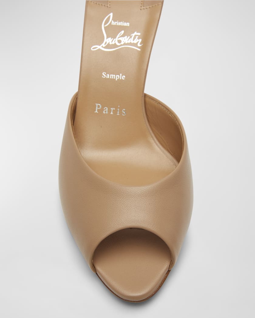 christian louboutin dolly mules