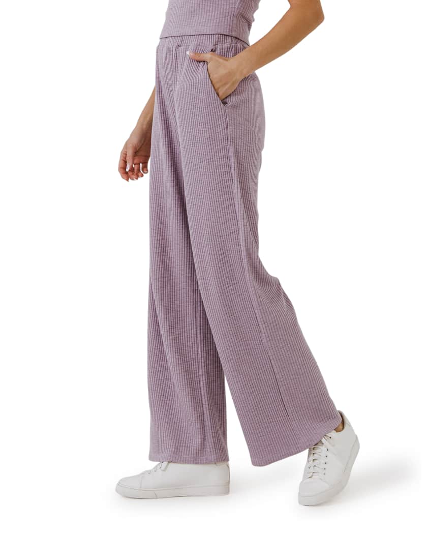Wide leg knit lounge pants clearance