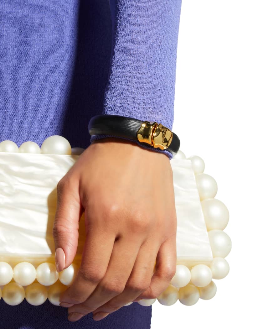 Alexis bittar hinged bracelet discount