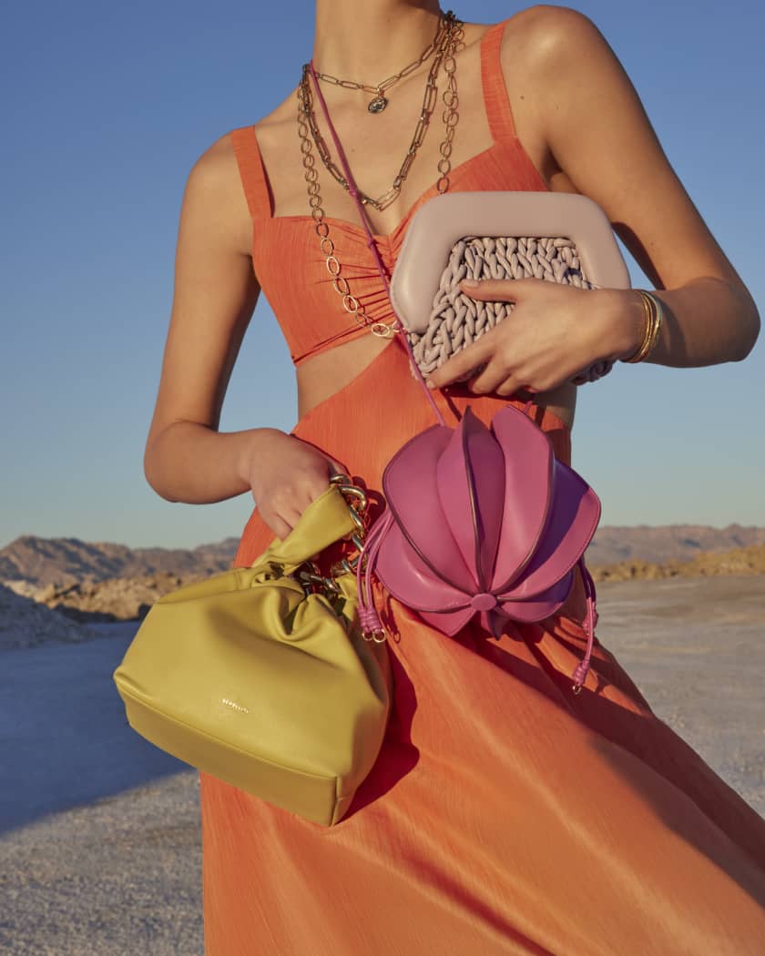 Lotus Flower Pochette Bucket Bag Lotus Flower Pochette Bucket Bag
