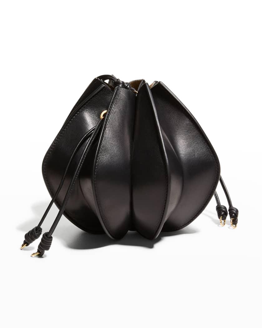 Ulla Johnson Lotus Flower Pochette Bucket Bag | Neiman Marcus
