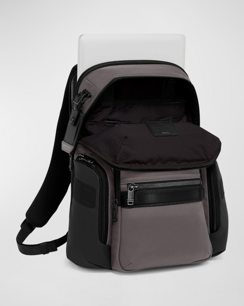 tumi backpack 550 - McLaren Velocity - Tech & Travel Laptop Backpack - Designed for Connectivity & Organization - Night Galaxy this backpack measures approximately 48 cm in height Tumi Navigation Backpack | Neiman