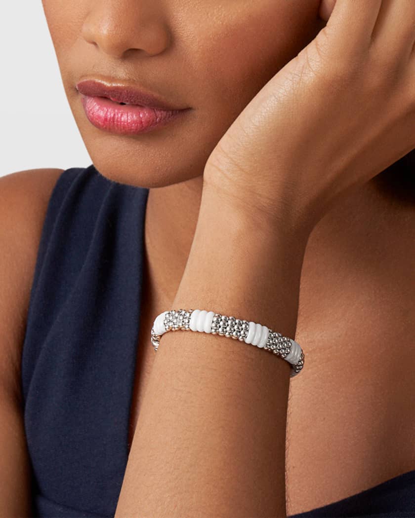 Lagos white caviar bracelet 2025