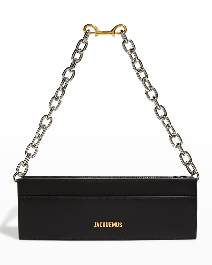 Jacquemus Le Ciuciu Leather Chain Shoulder Bag