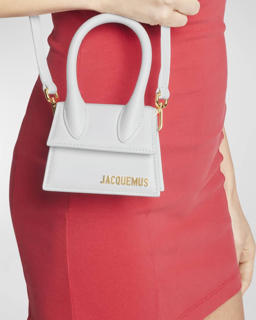 Jacquemus Le Chiquito Long Cordao Top-Handle Bag, Brown, Women's, Handbags & Purses Top Handle Bags