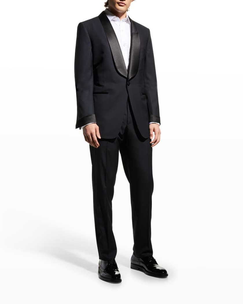TOM FORD Men's O'Connor Shawl Wool Tuxedo | Neiman Marcus