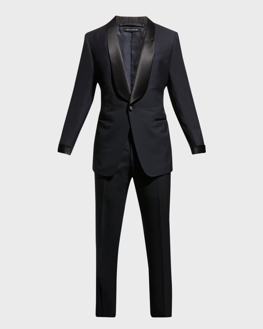 TOM FORD Men's O'Connor Shawl Wool Tuxedo | Neiman Marcus