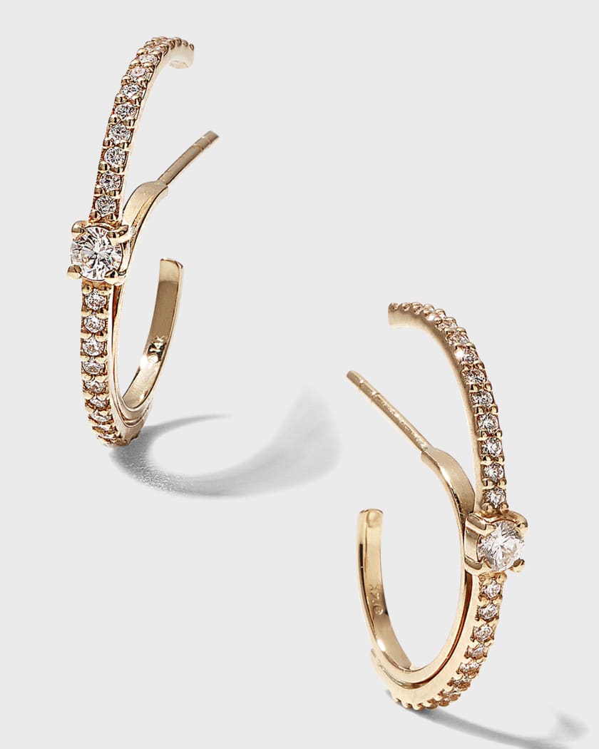 LANA JEWELRY Flawless Upward Hooked