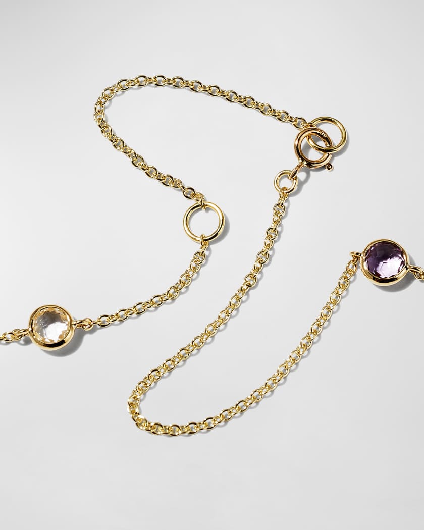 IPPOLITA Station Necklace in 18K Gold