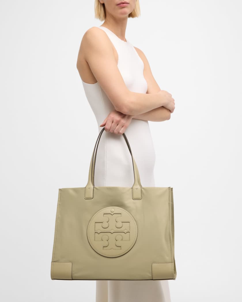 Ella Logo Recycled Nylon Tote Bag