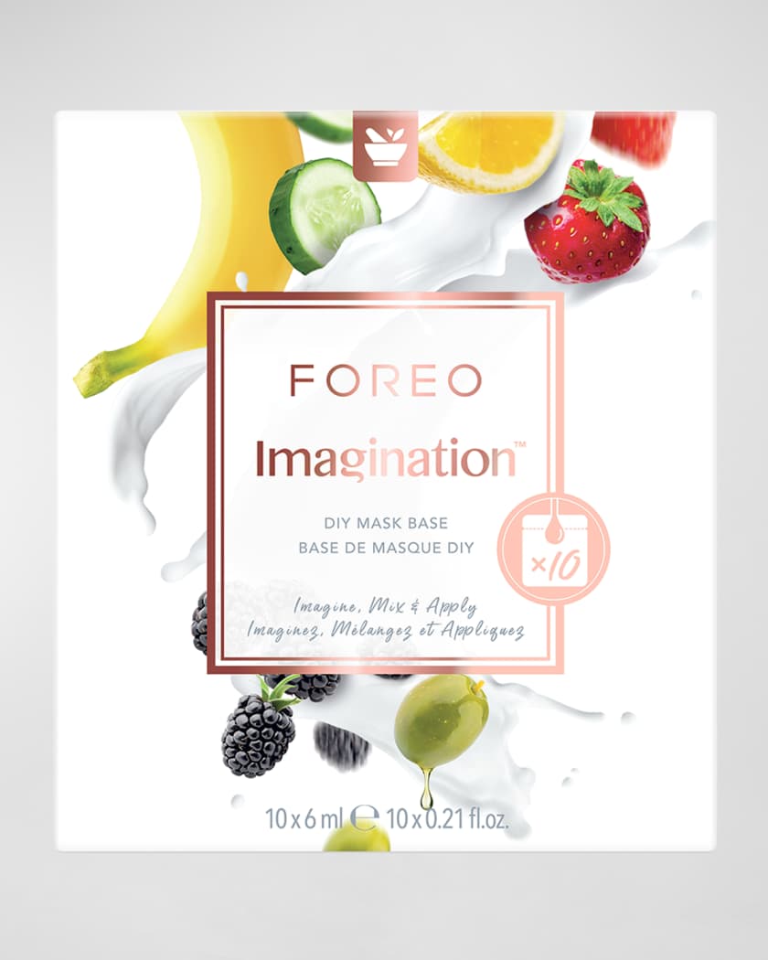 | 10 Count Base Imagination Neiman DIY Sachets, Foreo Mask Marcus