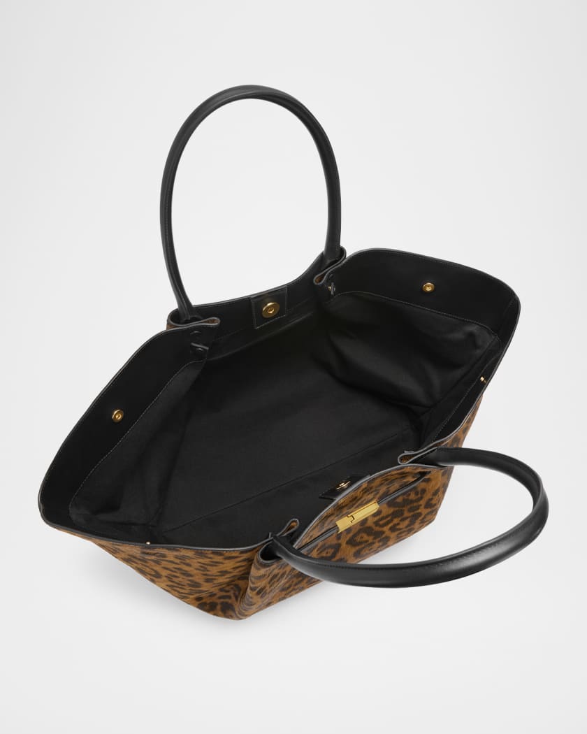 The New York Leather Tote Bag