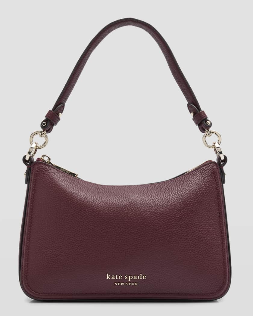 Kate Spade New York Women's Margaux Medium Convertible Crossbody Bag, Black,  One Size: Handbags