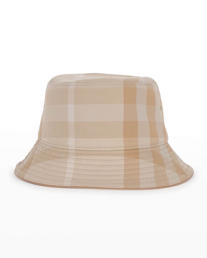 Burberry Giant Check Canvas Bucket Hat