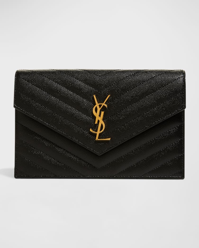 YSL Envelope Flap Wallet on Chain Collection