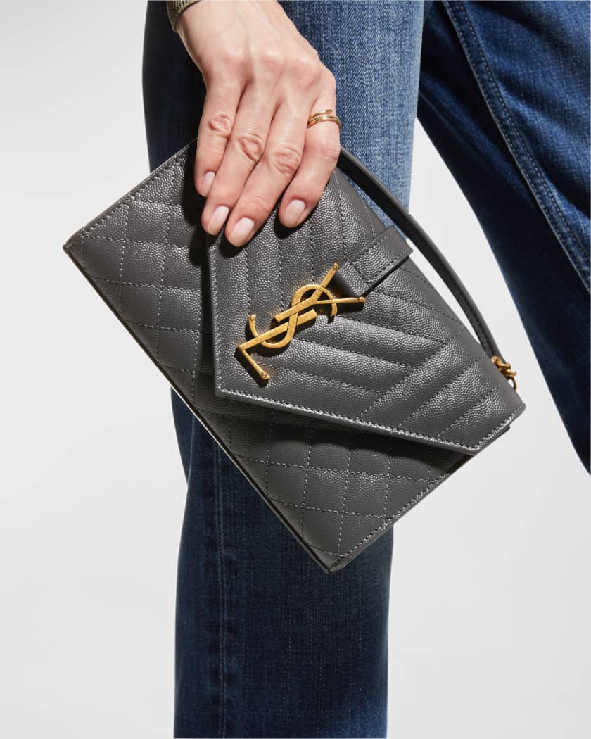 Saint Laurent Small Envelope Crossbody Bag - Farfetch