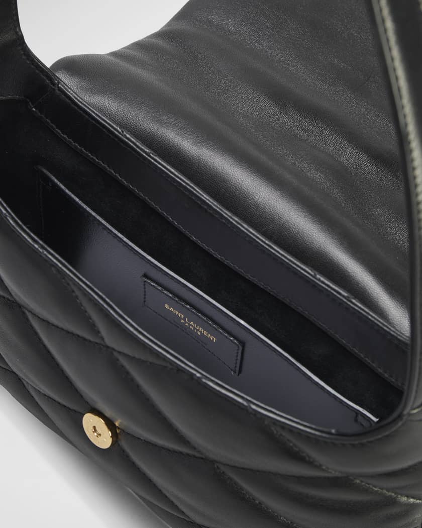 Saint Laurent Le 57 YSL Quilted Leather Flap Bag