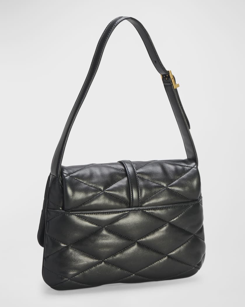 Saint Laurent Le 57 YSL Quilted Leather Flap Bag