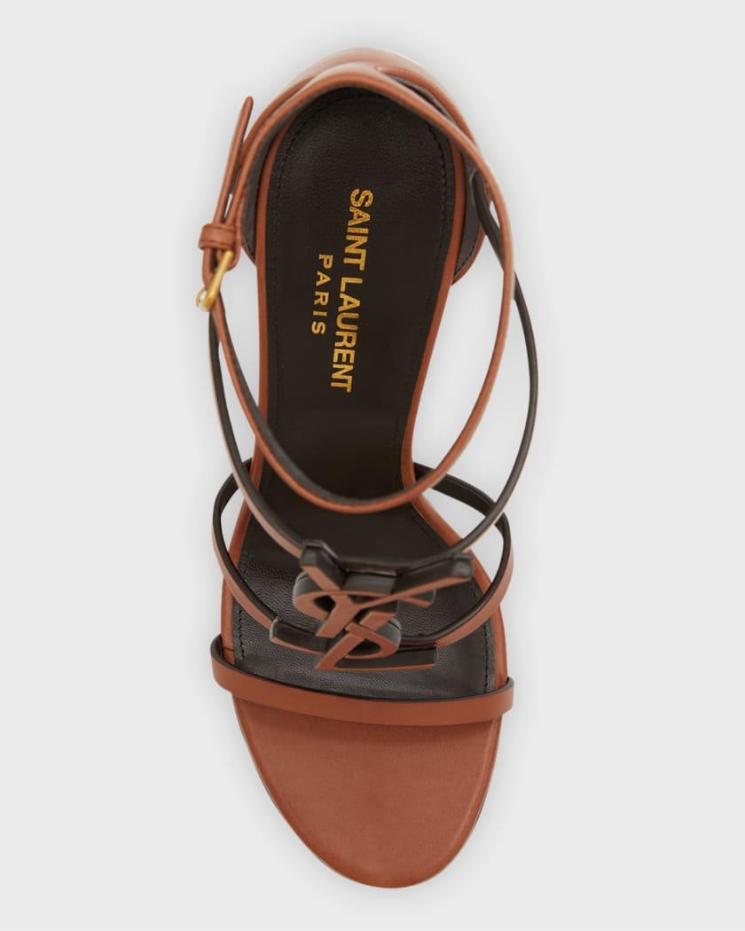 Saint laurent cassandra 110mm sandals shop