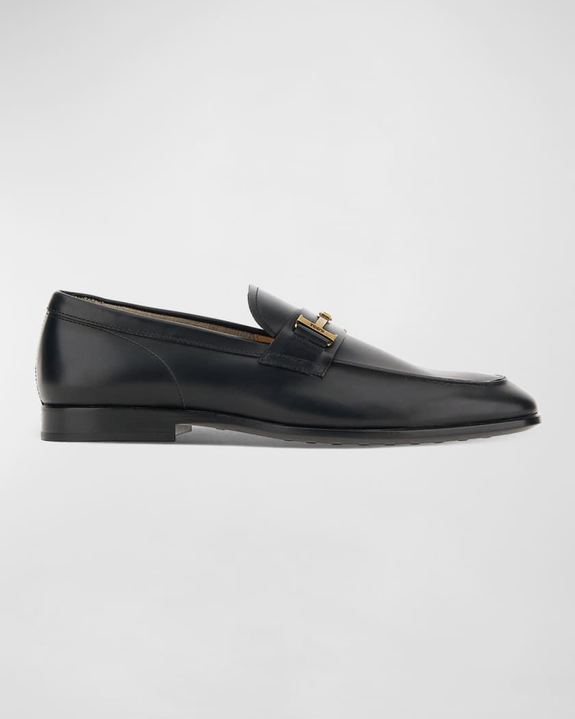Tod's Chain-Strap Loafers - Black