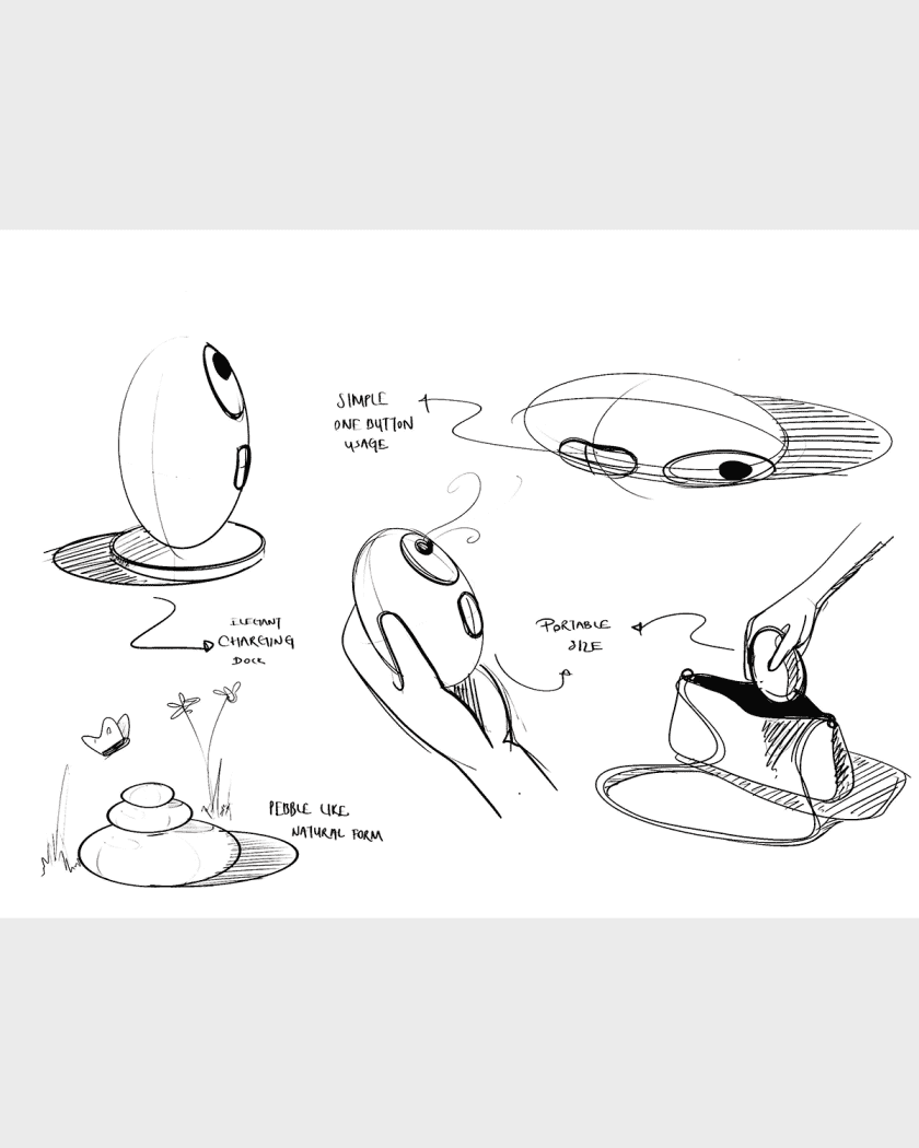 Pebble Portable Beauty Diffuser