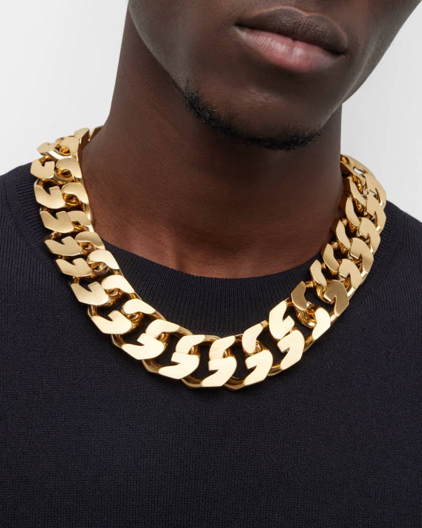 4 G Chain Necklace in Silver - Givenchy