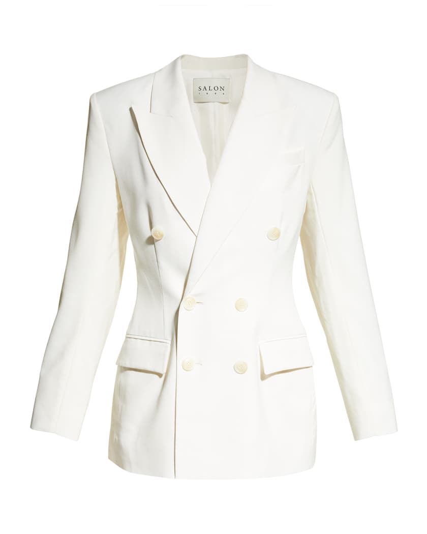 Lightweight wool blazer sale